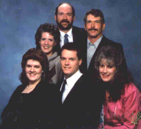 my aunts and uncles and dad